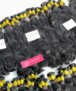 Tóc nối tự nhiên cao cấp từ tóc thật 50 cm