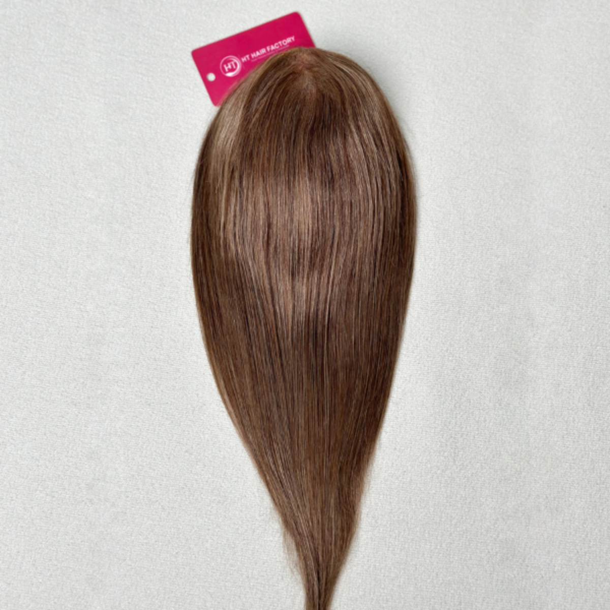 Tóc mái phủ hói da Mono làm từ tóc thật cỡ 13x15cm