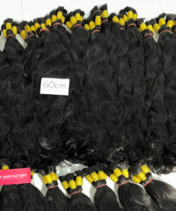 Tóc nối tự nhiên cao cấp từ tóc thật 60 cm