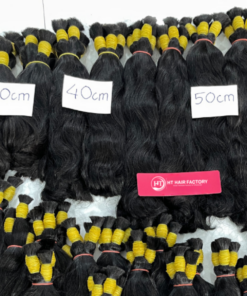 Tóc nối tự nhiên cao cấp từ tóc thật 40 cm